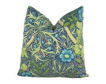 ウィリアムモリス 高級デザイナー シーウィード コバルトブルー