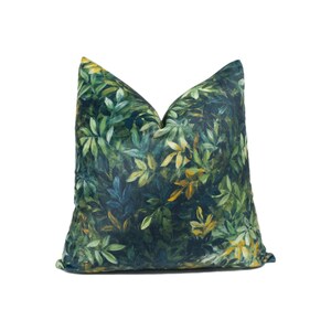 Clarke and Clarke - Congo - Forest - Dramatic Tropical Rainforest Designer Cushion Cover - Luxury Throw Pillow - Handmade Home Décor