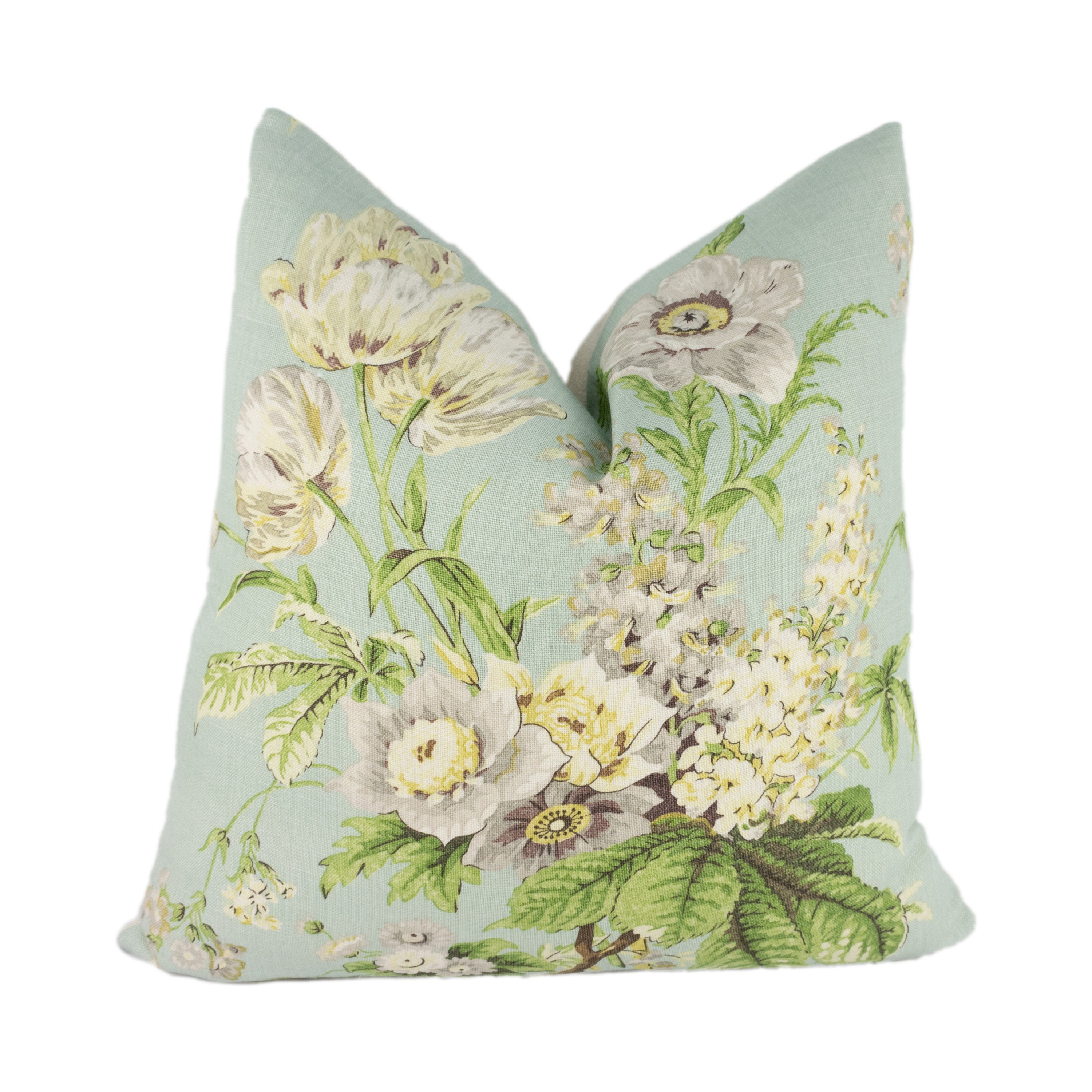 Sanderson Tournier Silver / Eggshell Cushion Cover Throw Etsy Hong Kong