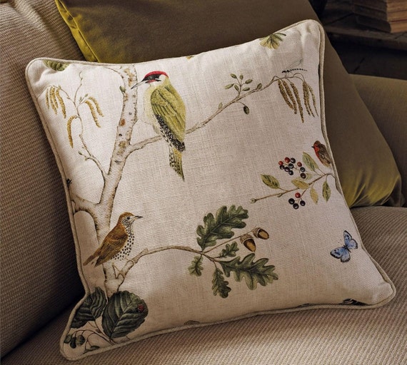 Sanderson Fabric Cushion Pillow Throw Sanderson Fabric Cushion Pillow Cover