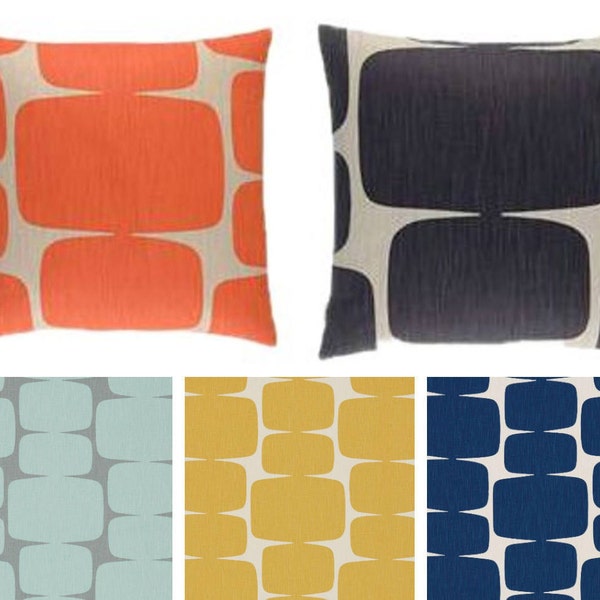 Scion - Lohko - 5 coloris disponibles - rétro - scandinave - housse de coussin abstrait rocher - coussin fait main - décoration d'intérieur design