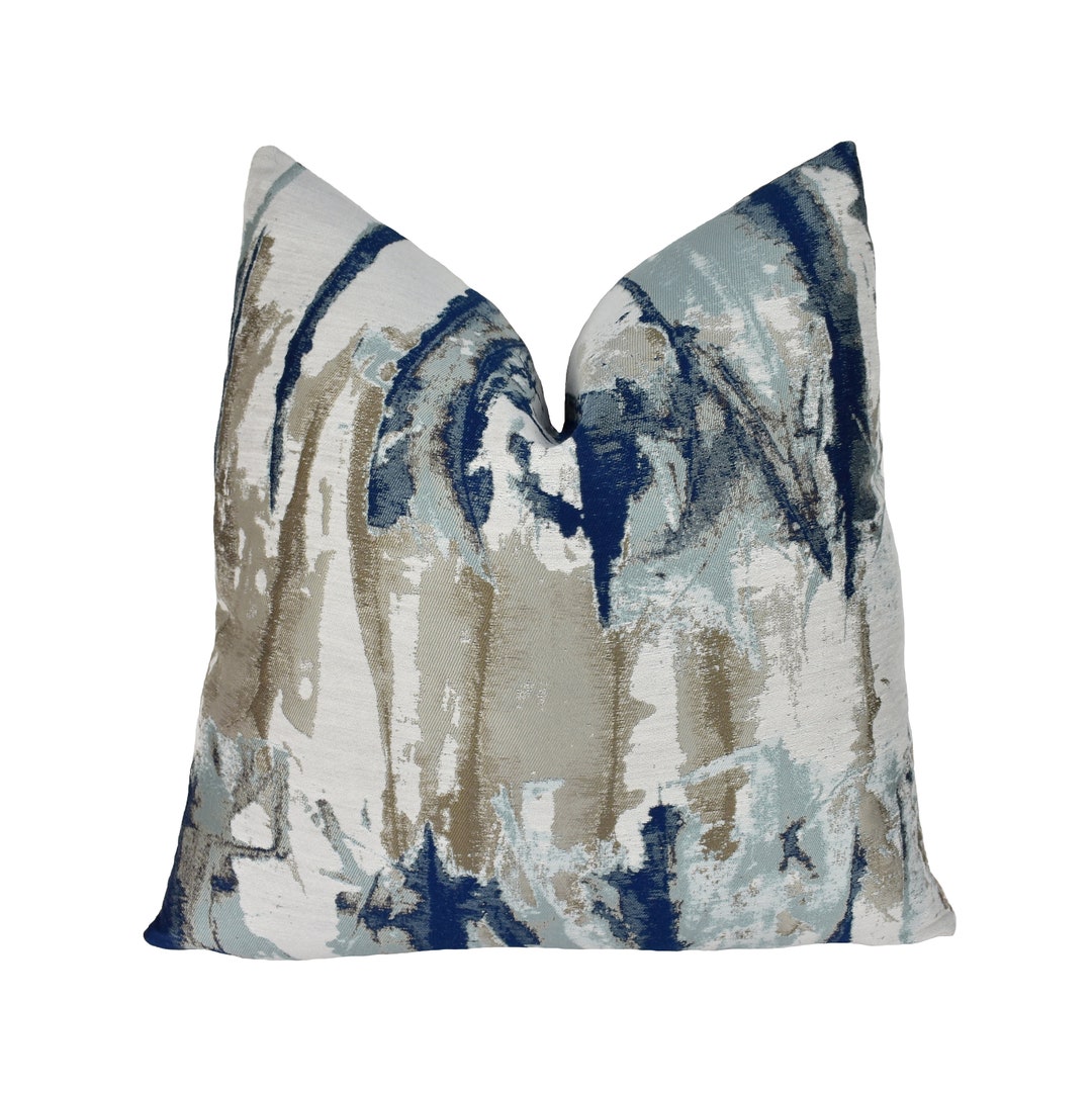 Harlequin Takara Indigo / Denim Modern Ink Splash Etsy UK