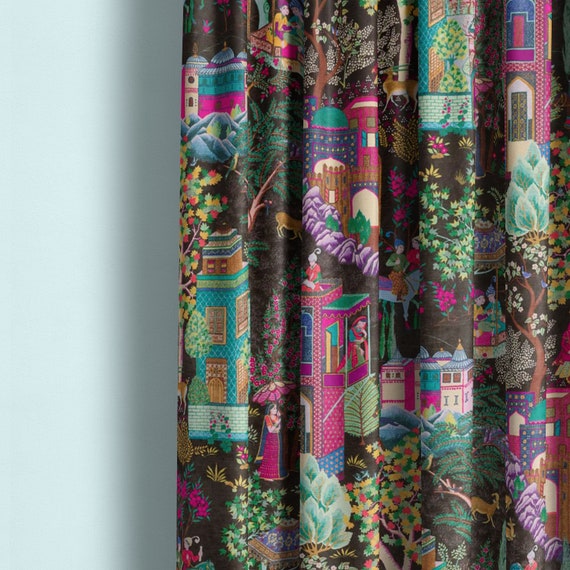 Rideaux Occultants Manuel Canovas LEYLA Multicolore - 79x76 Cm (environ)