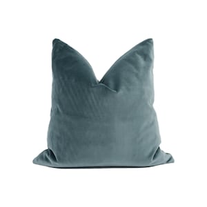 Designers Guild - Varese - Mist - Luxurious Plush Cotton Velvet Cushion Cover - Handmade Throw Pillow - Designer Home Décor