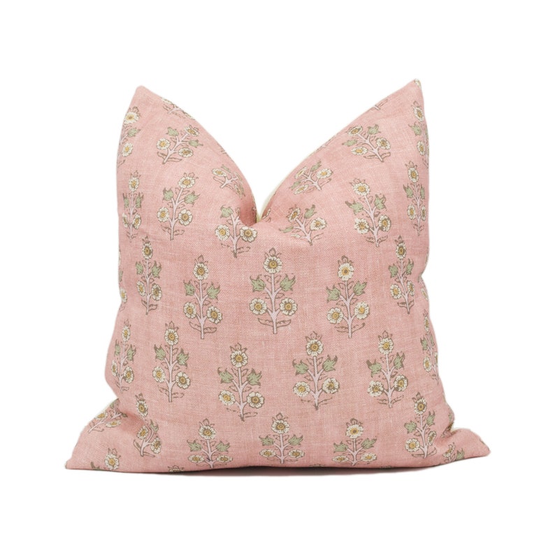 GP & J Baker Poppy Sprig Blush Versatile Indian Inspired Small Scale