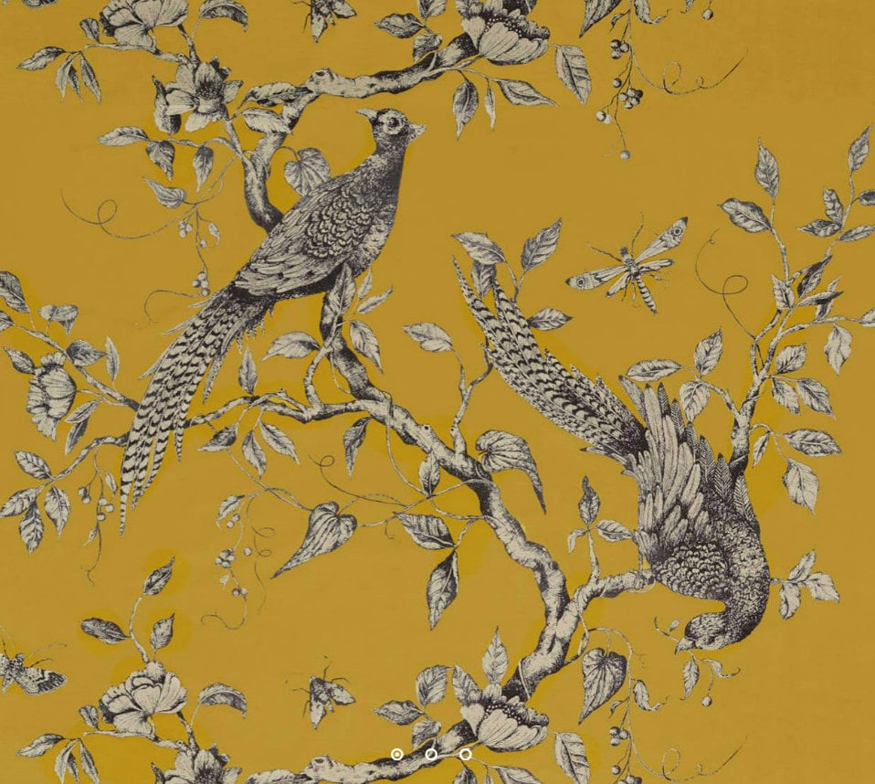 Zoffany Darnley Toile Velvet Tigers Eye Stunning Etsy UK