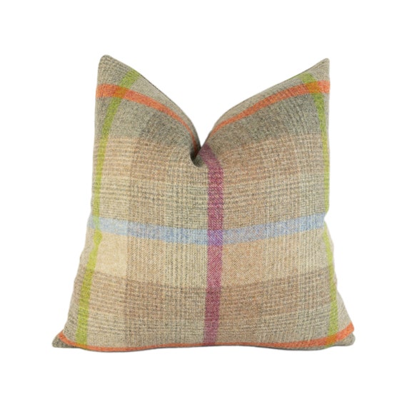 Abraham Moon Malham Natural 100% Wool Cushion Cover