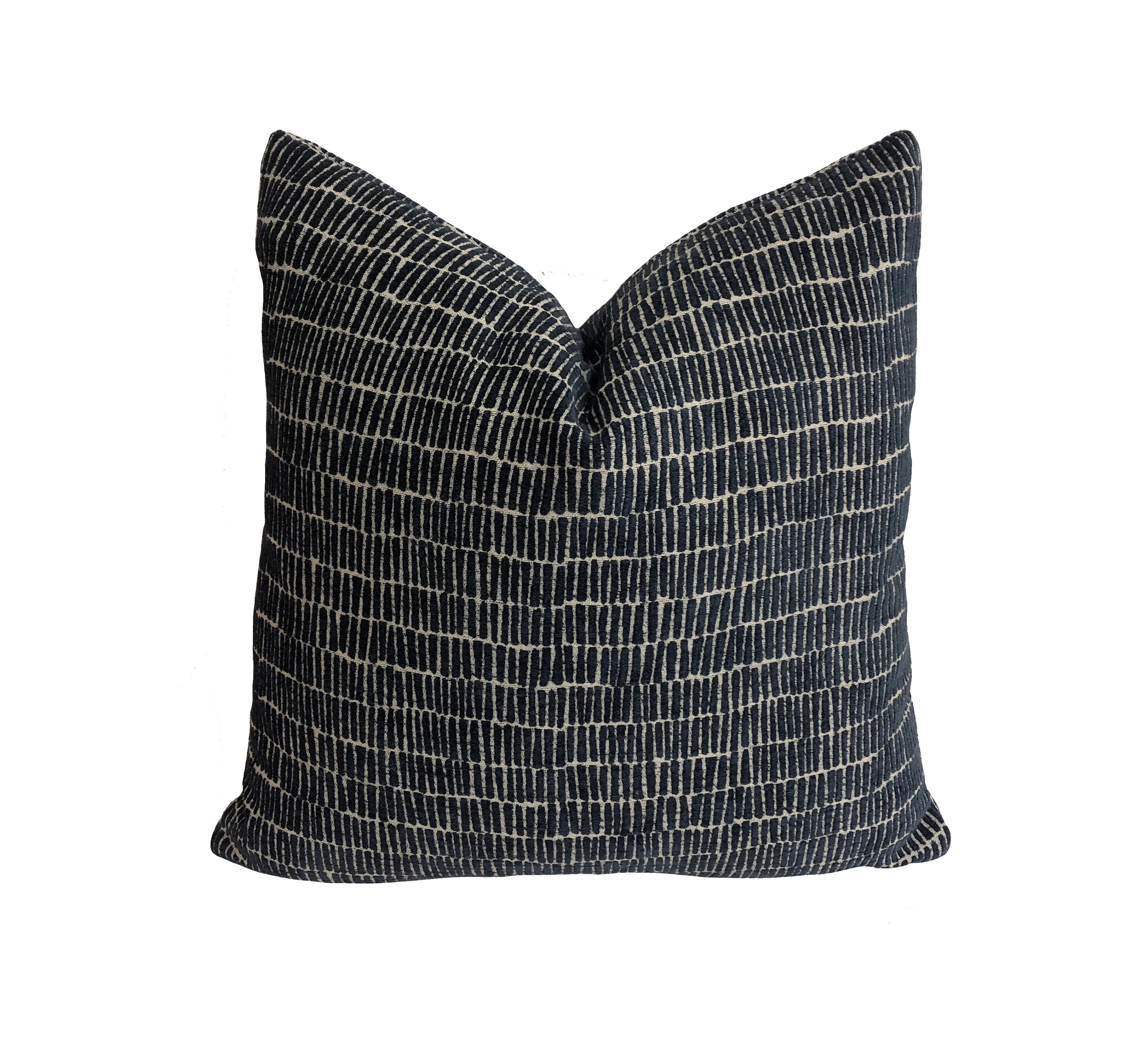 Scion Hikari Midnight Japanese Inspired Graffiti Cushion Etsy Singapore