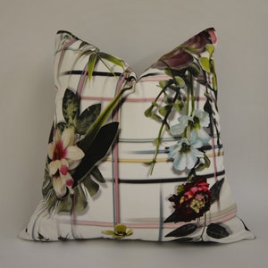 Designers Guild / Christian Lacroix - Veranda - Jour - Stunning Designer Cushion Cover Throw Pillow Home Decor