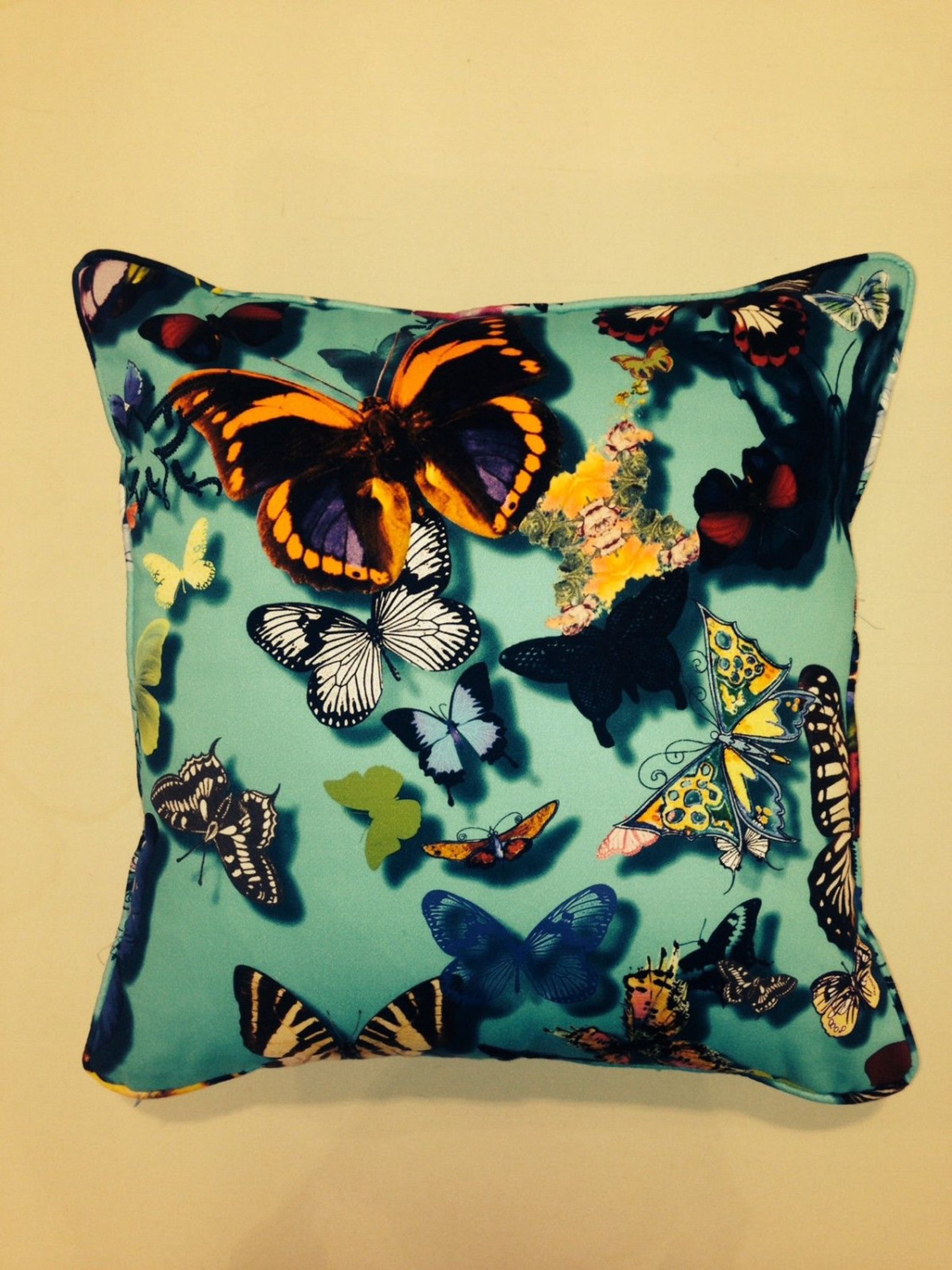 Designers Guild Cushion Cover 'Butterfly Parade' Lagon Etsy