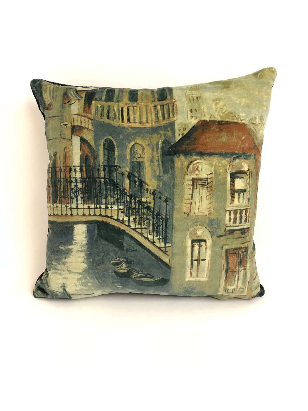 Zoffany the Gondolier Twilight Velvet Designer Cushion Cover Stunning Home Decor Pillow Throw 17