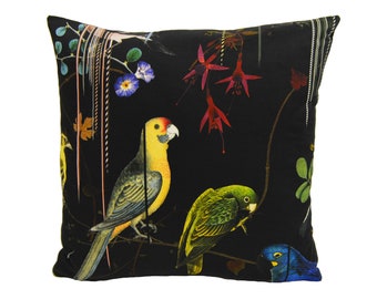 Designers Guild / Christian Lacroix - Birds Sinfonia - Crepuscule - Stunning Cushion Cover Throw Pillow Designer Home Decor
