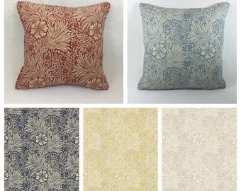 William Morris - Marigold - 6 Colourways Available - Stunning Classic Morris British Designer Cushion Cover - Luxury Throw Pillow - Handmade