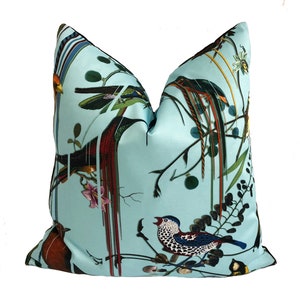 Christian Lacroix for Designers Guild - Birds Sinfonia - Source - Expressive Bird Iconic Botanical Designer Cushion Cover - Luxury Pillow