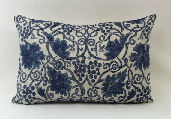 William Morris Cushion Cover Compton Indigo