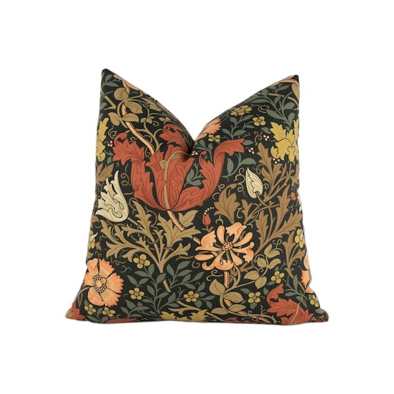 William Morris - Compton - Terracotta / Multi - Stunning Classic