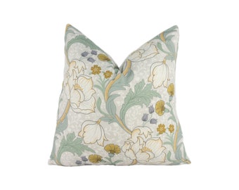 ASHLEY WILDE DESIGNER CHINZ FLOWERS COTTON NATURAL 16" Cushion Cover ASHLEY WILDE DESIGNER CHINZ FLOWERS COTTON NATURAL 16" Cushion Cover