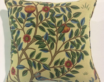 William Morris - Kelmscott Tree - Forest/Gold - Stunning Classic Designer Home Decor Cushion Cover Throw Pillow