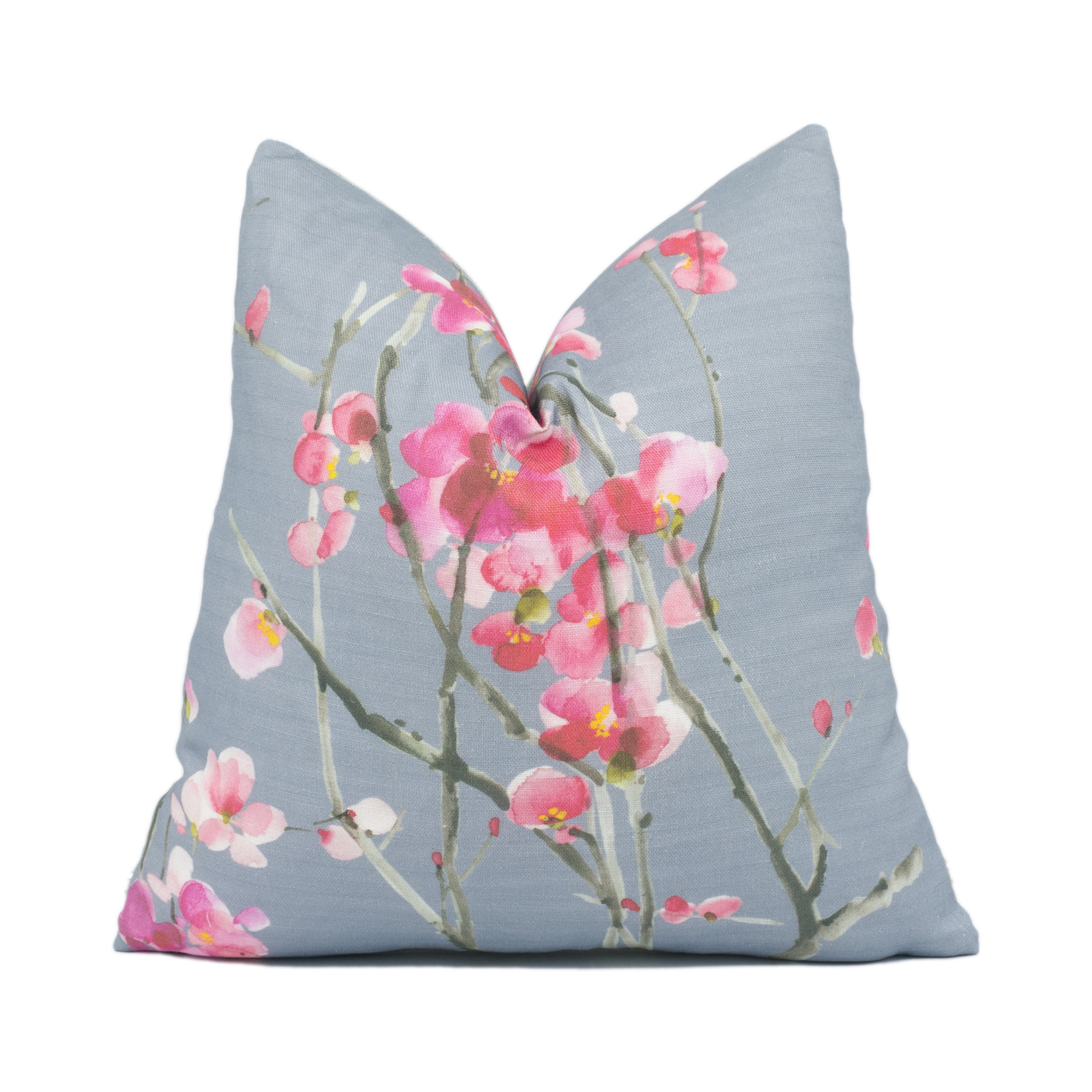 Cherry blossom throw pillow hotsell