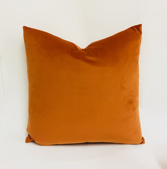 orange pillow covers
