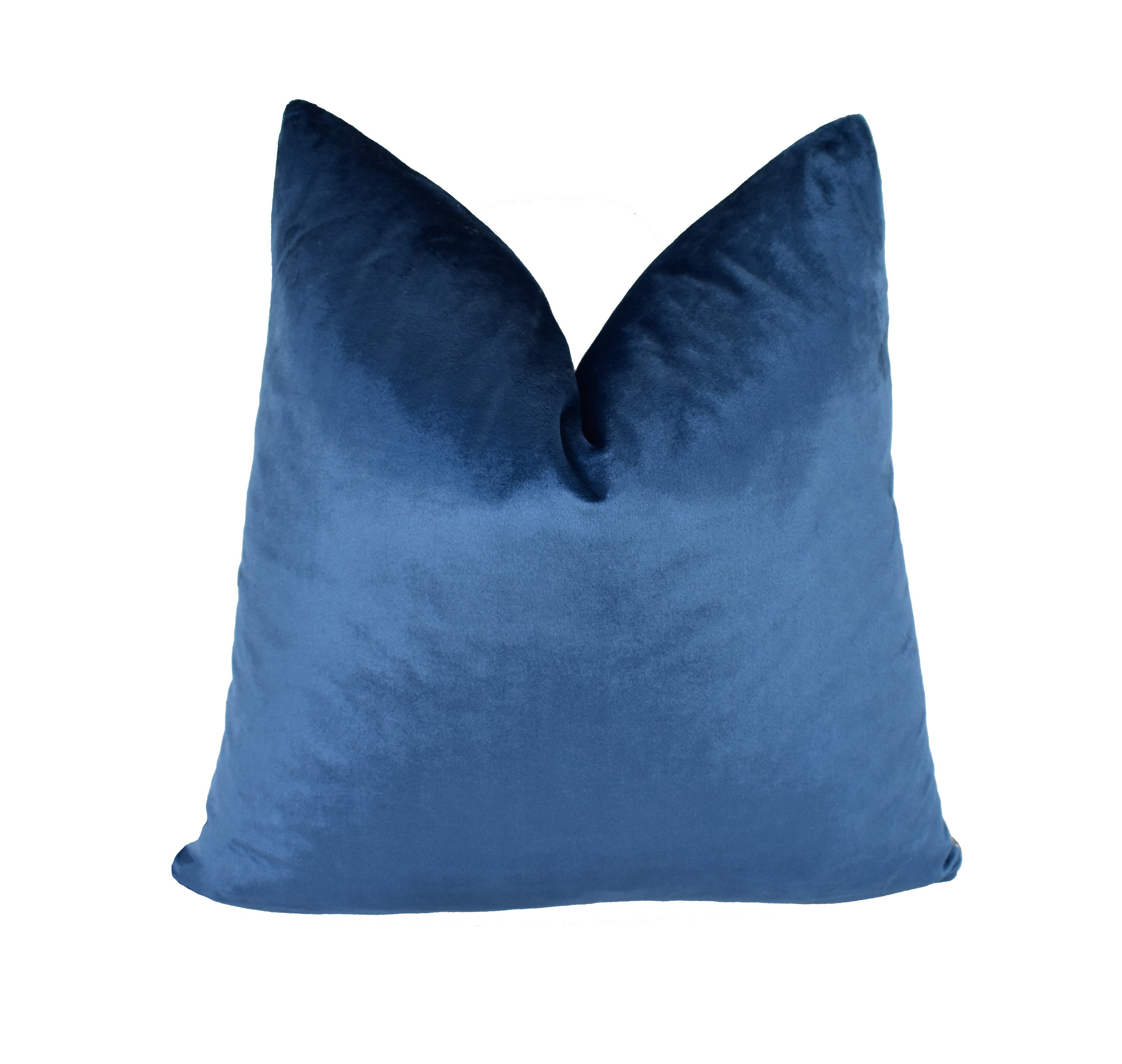 Designer Velvet Stunning Navy Cushion Covers Pillow Throw Home Etsy