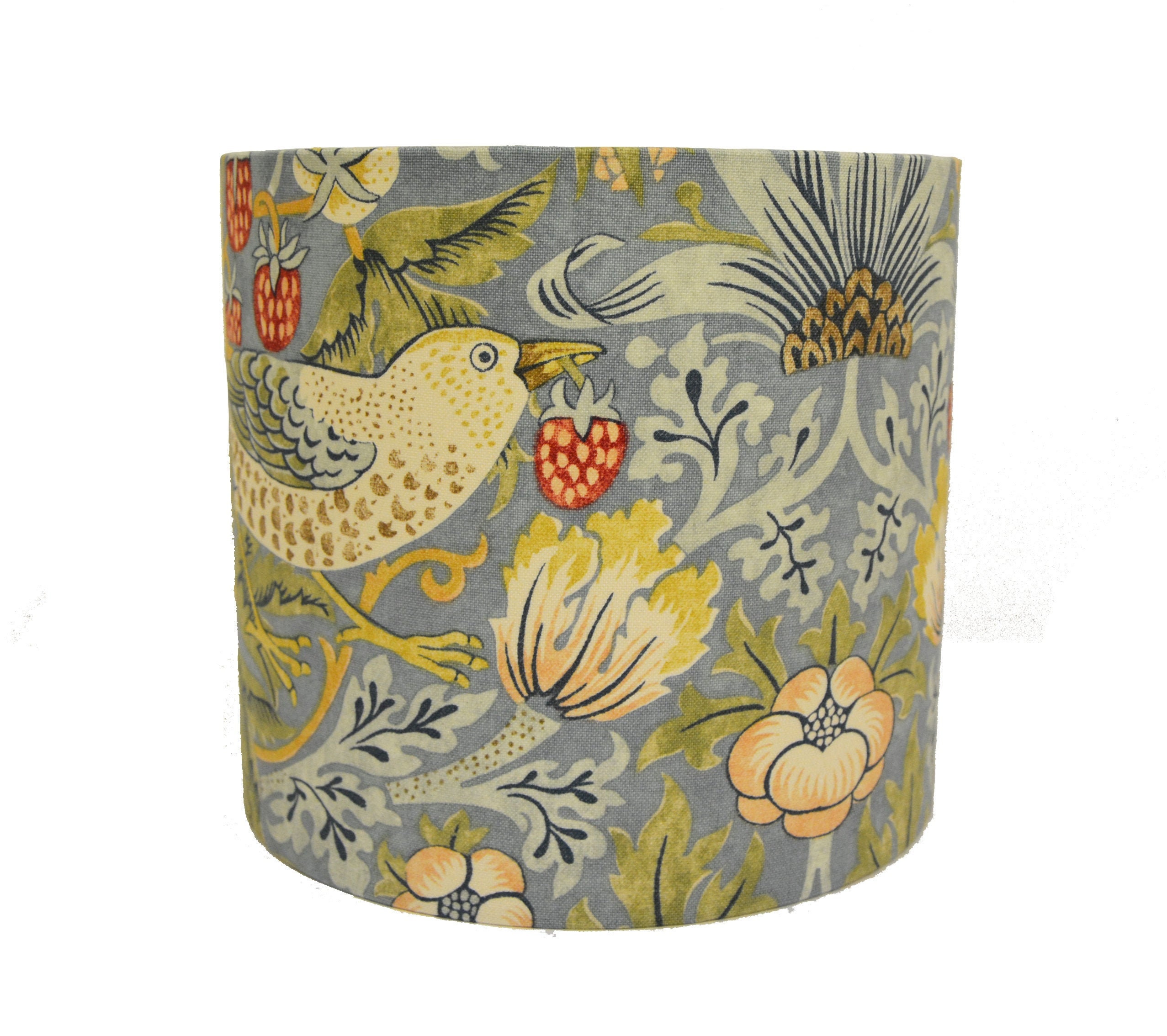 William Morris Strawberry Thief Slate / Vellum Lampshade Etsy UK