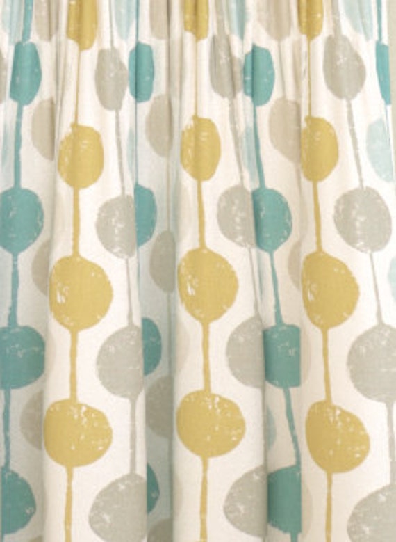Scion Fabric Taim Seaglass Chalk Honey Made To Measure Etsy