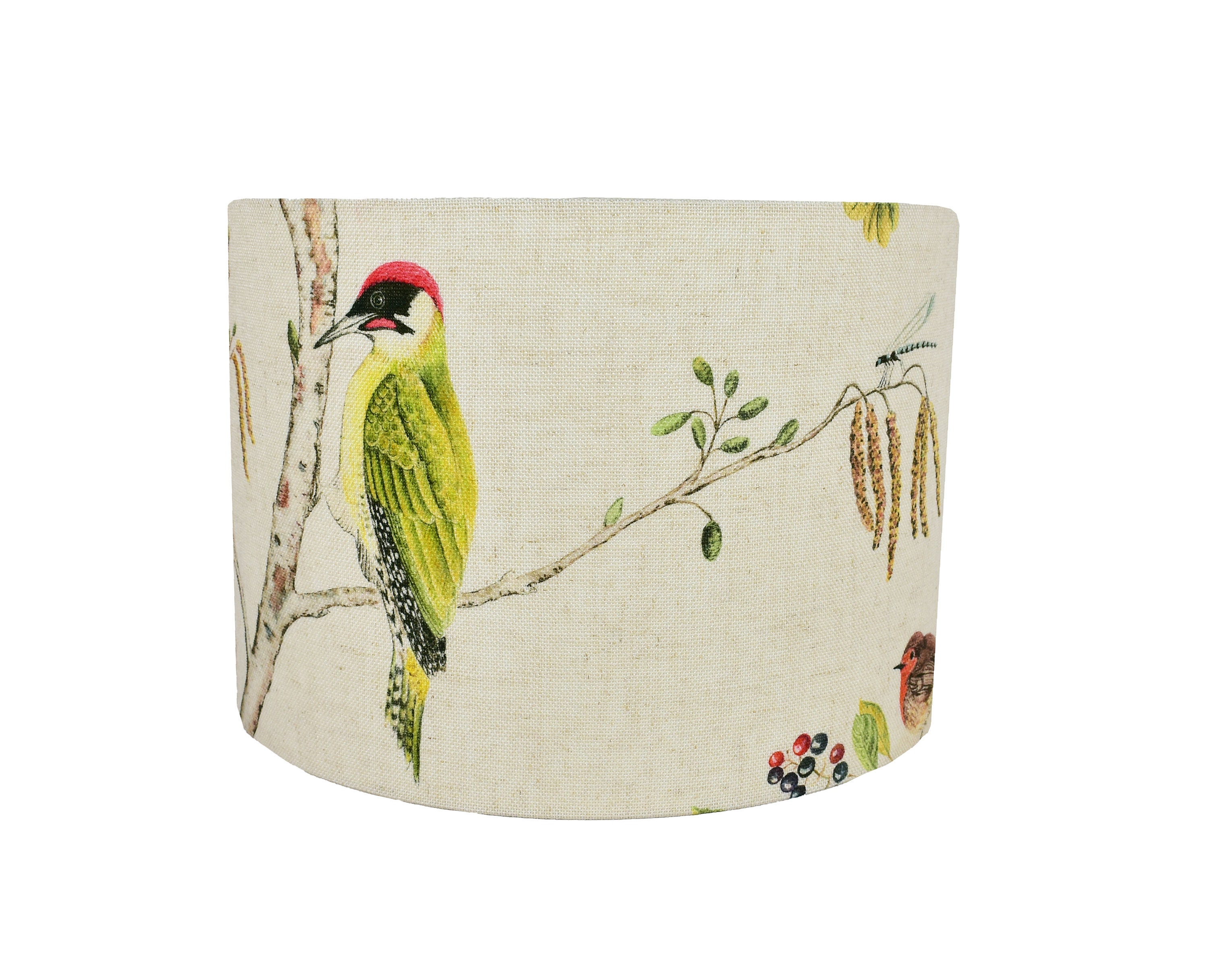 Sanderson Woodland Chorus Linen / Multi Lampshade Etsy Australia