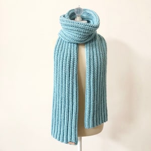 The Jessie Scarf | Crochet Ribbed Scarf | Winter Scarf | Winter Accessory