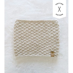 Knitted Pattern | The Serenity Cowl | Instant Download