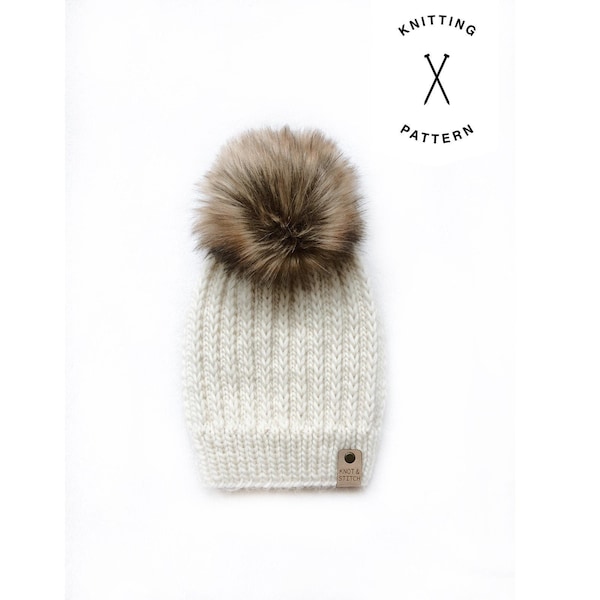 Knitted Pattern | The Aspen Beanie | Instant Download