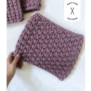 Knitted Pattern | The Jules Cowl | Instant Download