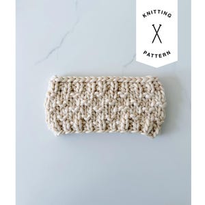Knitting Pattern | The Serenity Headband | Adult Size | Instant Download