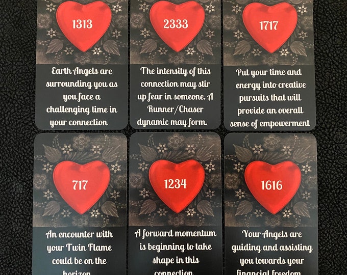 Twin Flame Angel Numbers Oracle Cards PRE-ORDER ONLY (Shipping Included) Angel Numbers, Angels, 1111, Spirit Guide