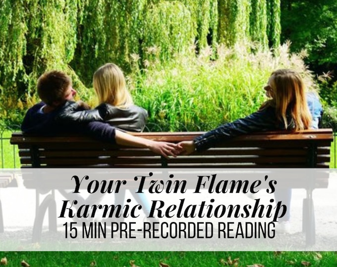 Karmic Love Tarot Reading - What's happening in your or their karmic relationship 15 min detailed session