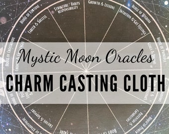 CHARM CASTING CLOTH (No Charms Included) for Divination & Charm Casting