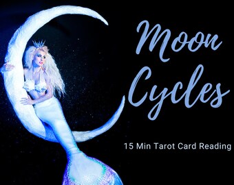 MOON CYCLES Tarot Reading - What are the tides drawing in & out of your life?