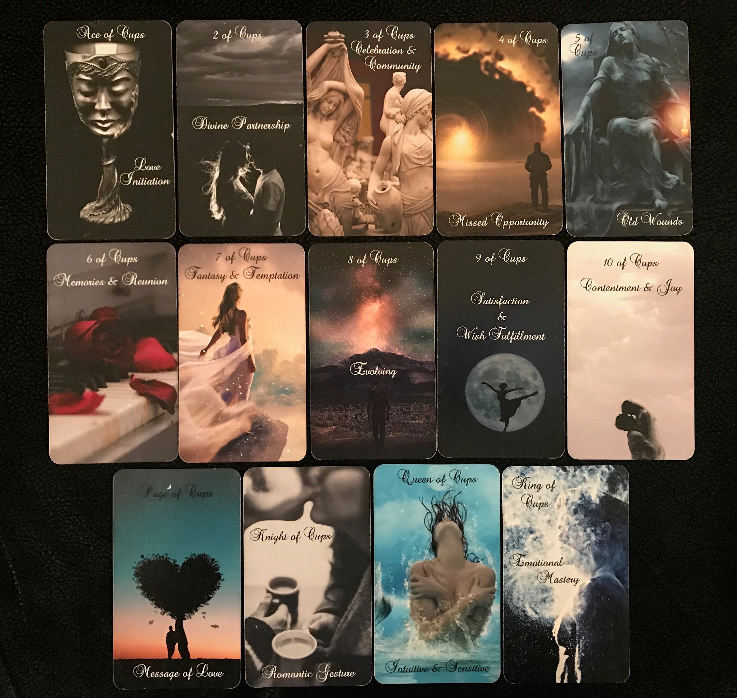 Twin Flame Journey Tarot/Oracle created by Mystic Moon Ships Etsy