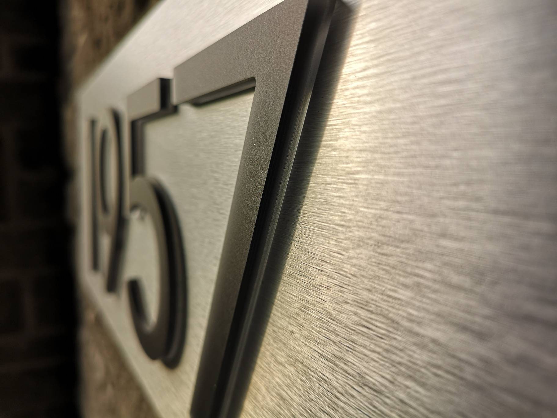 Custom LED House Numbers Sign 3D Horizontal 5 - Etsy Canada