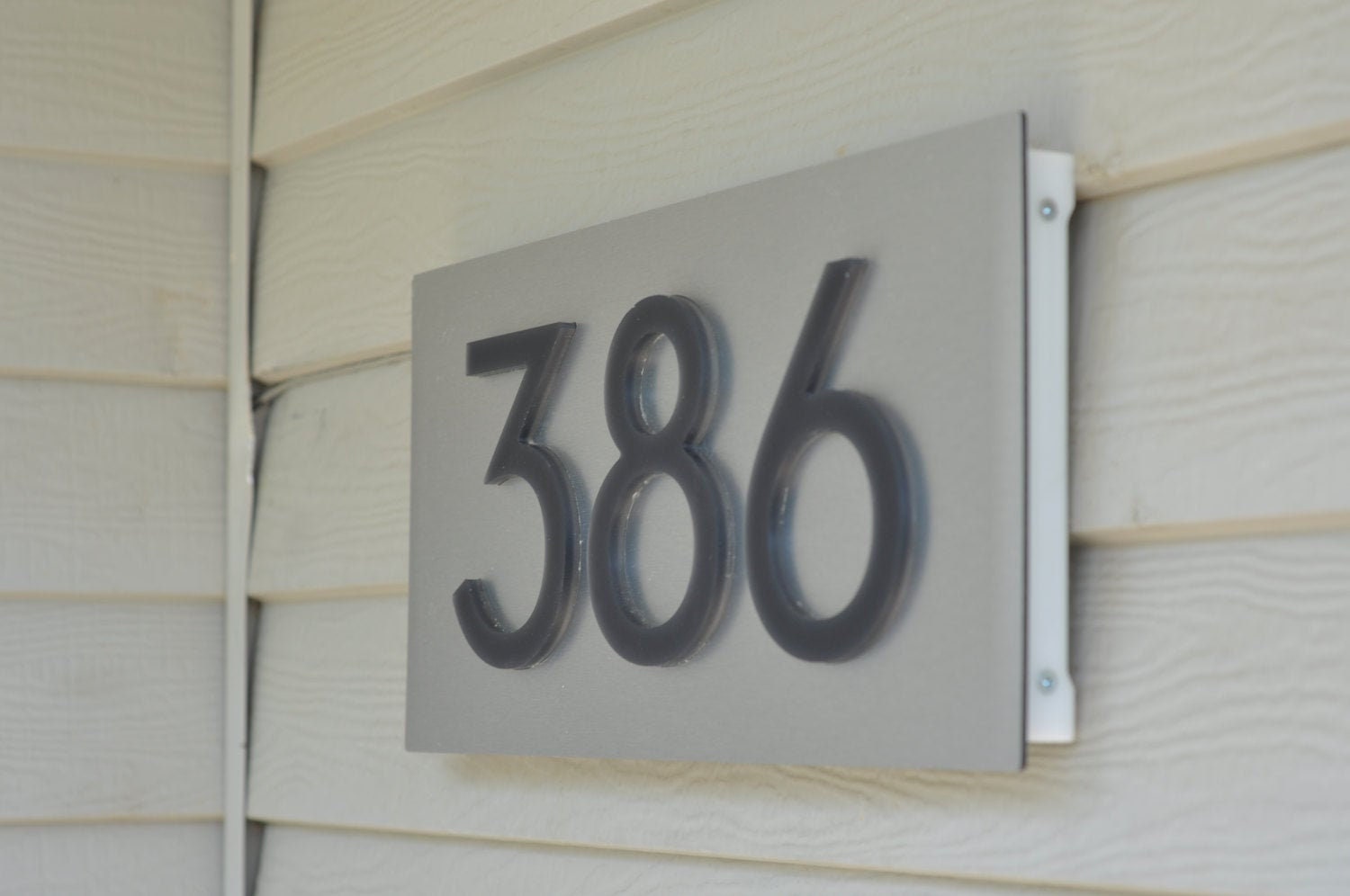 BetLight 5-Inch Self-Adhesive Stainless Steel House Numbers - Modern Address Numbers For Door Or Mailbox - View #7