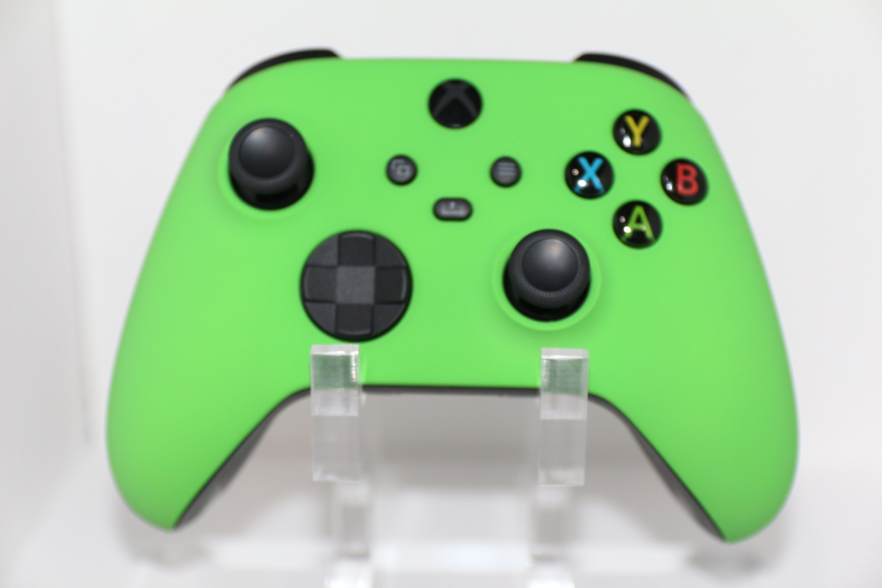 Microsoft Xbox One Series X/S Modded Controller-Soft Touch Green W/Green LED