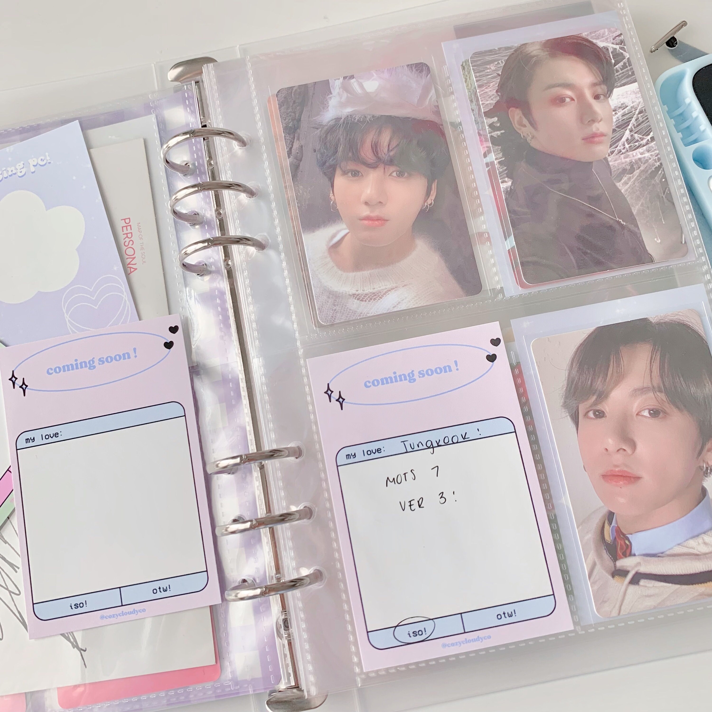 DIGITAL DOWNLOAD Kpop Photocard Binder Place Holders Etsy Australia