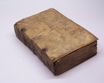 1547 antique book De naturali parte medicinae libri septem, by Jean Fernel