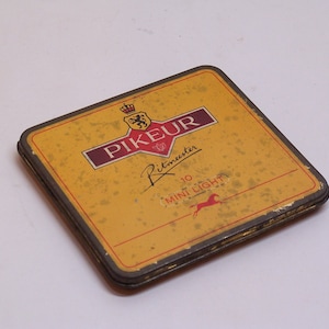 vintage Pikeur Ritmeester scatola di latta di tabacco