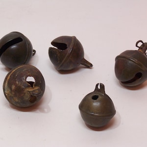 antique brass horse bells, riding bells