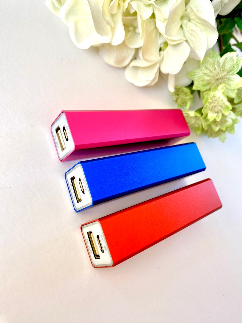 Personalised Portable Charger Personalised Power Bank Portable Charger Personalised Charger Phone Charger image 2