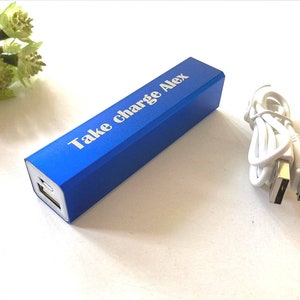 Personalised Portable Charger Personalised Power Bank Portable Charger Personalised Charger Phone Charger image 7