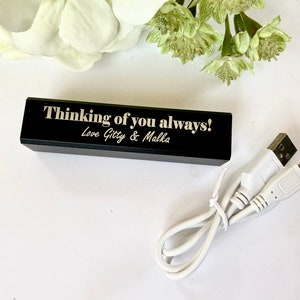 Personalised Portable Charger Personalised Power Bank Portable Charger Personalised Charger Phone Charger image 6