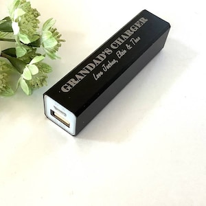 Personalised Portable Charger Personalised Power Bank Portable Charger Personalised Charger Phone Charger image 8