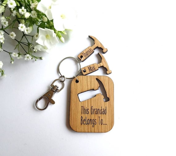 Personalised Football This Daddy Belongs To Keyring Set, Fathers - Foto 9